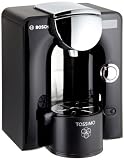 Produkt-Bild: Bosch TAS5542 Tassimo Multi-Getr&auml;nke-Automat mit Chrom Designapplikationen in Opal Black / Intelligente Getr&auml;nkeerkennung
