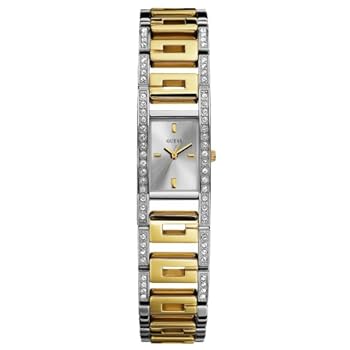 Indovina - W10207L1 - Ladies Watch - Analogue Quarzo - Collezione Platform G - Two Tone Bracciale in acciaio Guess - W10207L1 - Montre Femme - Montre Quartz Analogique - Collection Platform G - Bracelet en Acier inoxydable Bicolore