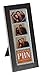 Brushed Silver Designer Metal Photo Booth Frame - Single Frame
