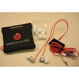 Beats By Dr. Dre in-ear Kopfhörer, Ohrhörer Chrome / Weiß / Rot