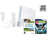 Nintendo Wii System with Wii Sports (Brand New) + LEGO Batman (Wii)