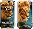 Thirsty (Lion) Design Protective Skin Decal Sticker for Apple iPhone (2G)