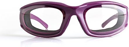 Onion Goggles Tear Free Anti-fog bbq barbecue Goggles Professional Grade- Nice Cute Kitchen Tool for Onion Slicing Chopping and Mincing. Also Nice for Grilling and Bbq. (Purple)