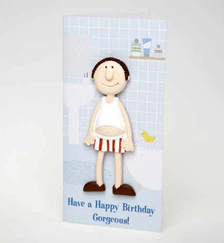Gorgeous Husband Fridge Magnet Card