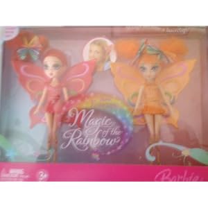 Barbie Fairytopia Magic of the Rainbow Orange and Red Fairies by 