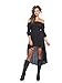 Leg Avenue Women's High Low Peasant Dress Costume