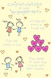 Engagement Greeting Card - Cute