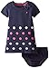 Nautica Baby-Girls Infant Raglan Sweater Dress with Multi Dot