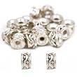 Rondelle Bali Beads Silver Plated Part 5.5mm Approx 20
