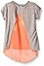 BTween Little Girls' Short Sleeve Split Back Top with Screen and Legging