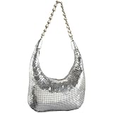 Prezzo Metal Mesh Chain Hobo
