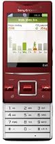 Sony Ericsson Hazel Handy (5 MP, UKW-Radio, Wlan, GreenHeart) passionate rouge