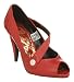 Rocket Dog Vampy Asym Court Foxy Red Pu - 7 Uk