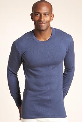 Cotton Blend Long Sleeve Thermal Vest