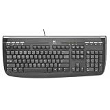 Logitech Internet 350 Vista Qualified USB Keyboard (Black)