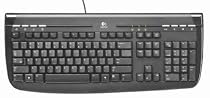 Logitech Internet 350 Vista Qualified USB Keyboard (Black)