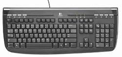 Logitech Internet 350 Vista Qualified USB Keyboard (Black)