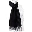 Hugo Boss Hevan grey striped scarf BOSS0815