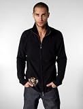 Raw 7 - Raw 7 Cashmere Captain Mock in Black