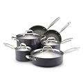 Anolon Titanium NonStick Dishwasher Safe 10-Piece Cookware Set