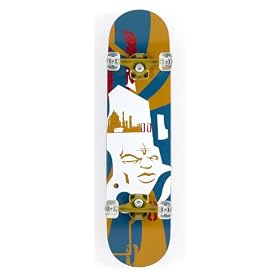 California Advanced Sports Green Face Skateboard by 