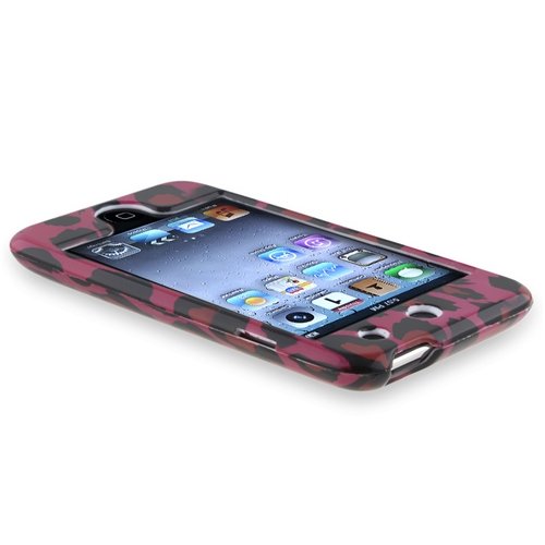 Crystal  Case Accessory  Generation Leopard Skin Touch Leopard 32gb Ipod Cover Pink Hard 64gb