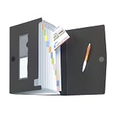 Produkt-Bild: Herlitz 1978048 F&auml;chermappe A4 PP 12 F&auml;cher farbig sortiert