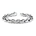 Stainless Steel Men's Link Bracelet 8.5 Inches