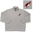 Phoenix Coyotes NHL "Glacier" Fleece Pullover Sweatshirt (Gray Heather)