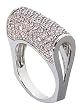 Cobra - JR063AGRO54 - Bague Femme - Ligne Lido - Rose - Argent 7.00 Grammes - T54