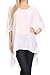 Sakkas Wren Lightweight Circle Poncho Top Blouse with Detailed Embroidery