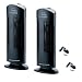 Ionic Pro CA200T Twin Pack Compact Ionic Air Purifier with Bonus Car Ionizers