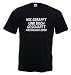 T-Shirt NIX GERAFFT UND DOCH GESCHAFFT ABSCHLUSS 2008 Funshirt schwarz Größe M
