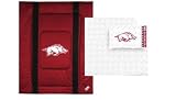 Arkansas Razorbacks NCAA Bedding - Sidelines Comforter and Sheet Set Combo
