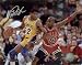 Magic Johnson Autographed/Hand Signed Los Angeles Lakers 16x20 Photo (Against Jordan)