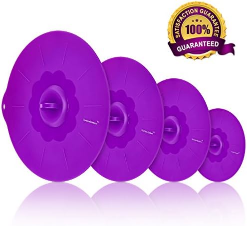 FiveStar Kitchen Silicone Suction Lids for Best Air Tight Seal On