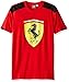 PUMA Men's Scuderia Ferrari Big Shield Tee