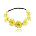 Gellwhu 7pcs Women's Boho Summer Beach Garland Sun Flower Headbands
