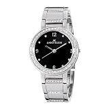 AK Anne Klein Womens 109233BKSV Swarovski Crys