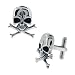 Skull and Crossbones Cufflinks Steel