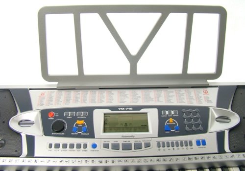 Noteworthy Multifunctional LCD Electronic Keyboard