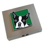 Boston Terrier Travel Jewelry Case