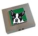 boston terrier - Boston Terrier Travel Jewelry Case
