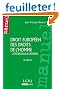 Droit europ�en des droits de l'homme : Contentieux europ�en