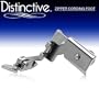 Distinctive Adjustable Zipper Piping Cording Sewing Machine Presser Foot - Fits All Low Shank Singer, Brother, Babylock, Viking (Husky Series), Euro-Pro, Janome, Kenmore, White, Juki, Bernina (Bernette Series), New Home, Necchi, Elna and More!