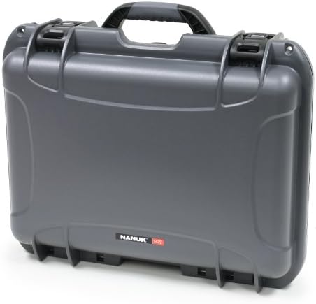 Nanuk 925-1007 Waterproof Hard Case with Foam Insert - Graphite