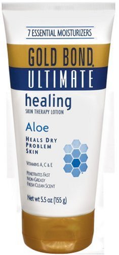 Gold Bond Ultimate Skin Therapy Lotion, Healing, Aloe, 5.5 oz , (Pack of 3)