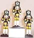 Green Bay Packers Nutcracker Ornaments 3pk NFL Football Fan Shop Sports Team Merchandise