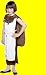 viking girl childrens fancy dress costume med 6-8 130cm