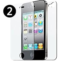 Apple Iphone 4 4g Screen Protector Clear Full Body Front + Back Protection